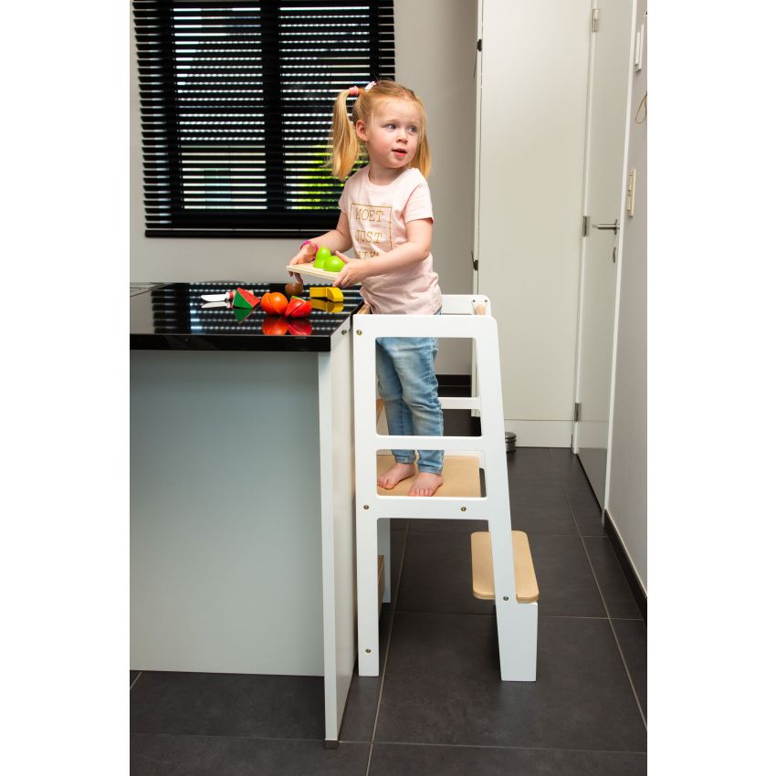 Childhome torntool white natural