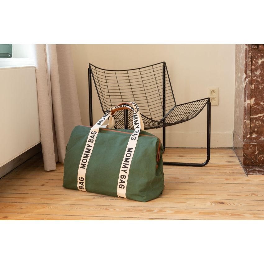 Childhome Mommy Bag beebitarvete kott Green