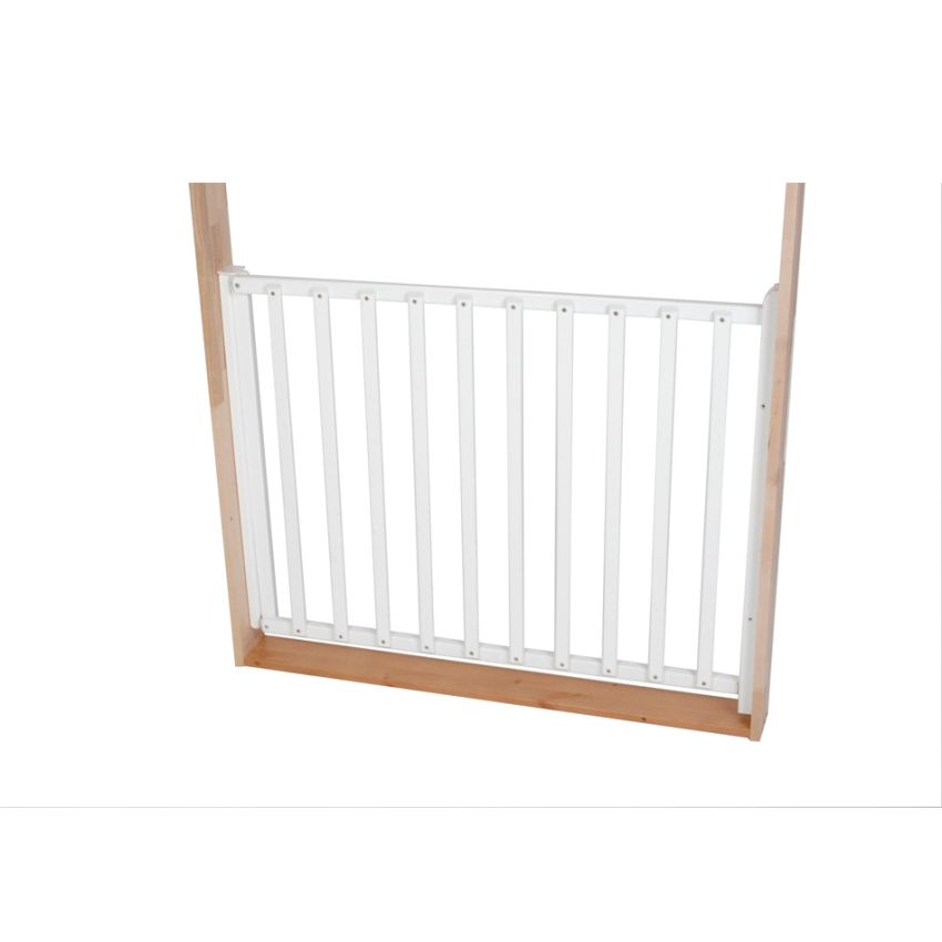 Turvavärav - trepivärav puidust kuni 120 cm valge