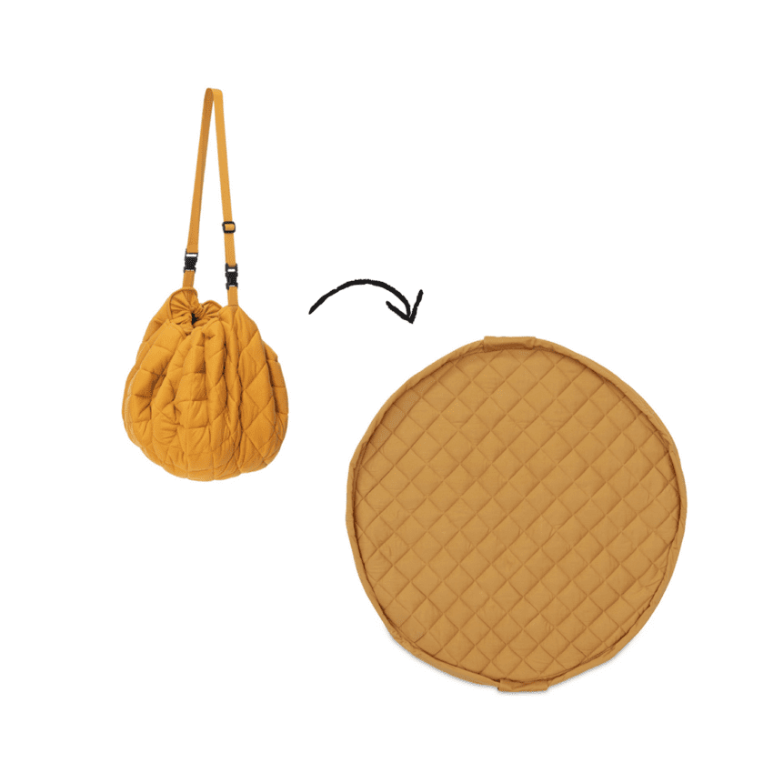 PlayandGo mängumatt-kott Mustard Chai Tea