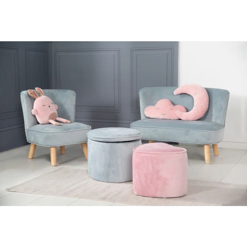 Roba laste tugitool 'Lil Sofa' helesinine