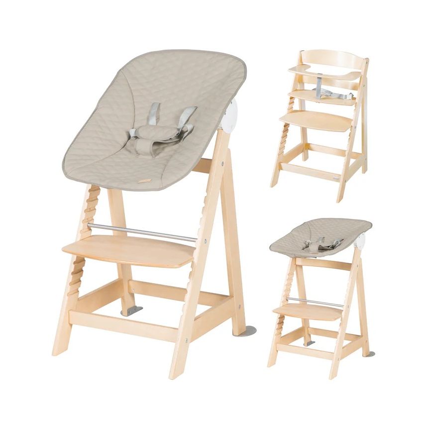 Roba söögitool 'Born Up' Set 2in1 helehall