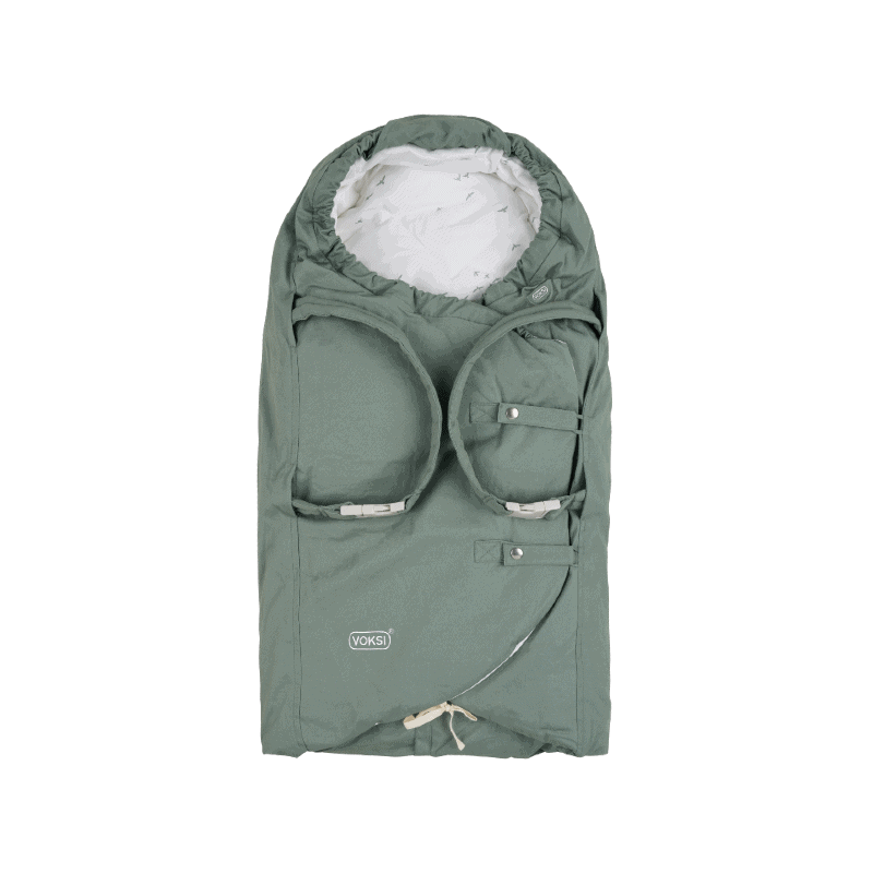 Voksi Carry soojakott-kookon Sea Green - Flying