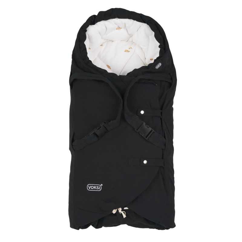 Voksi Carry soojakott-kookon North Black - Wings