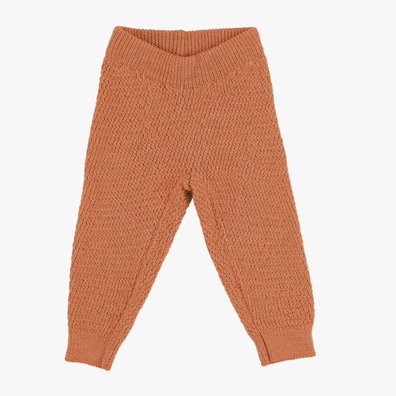 Voksi Wool meriinovillased püksid Honeycomb Sandstone Peach