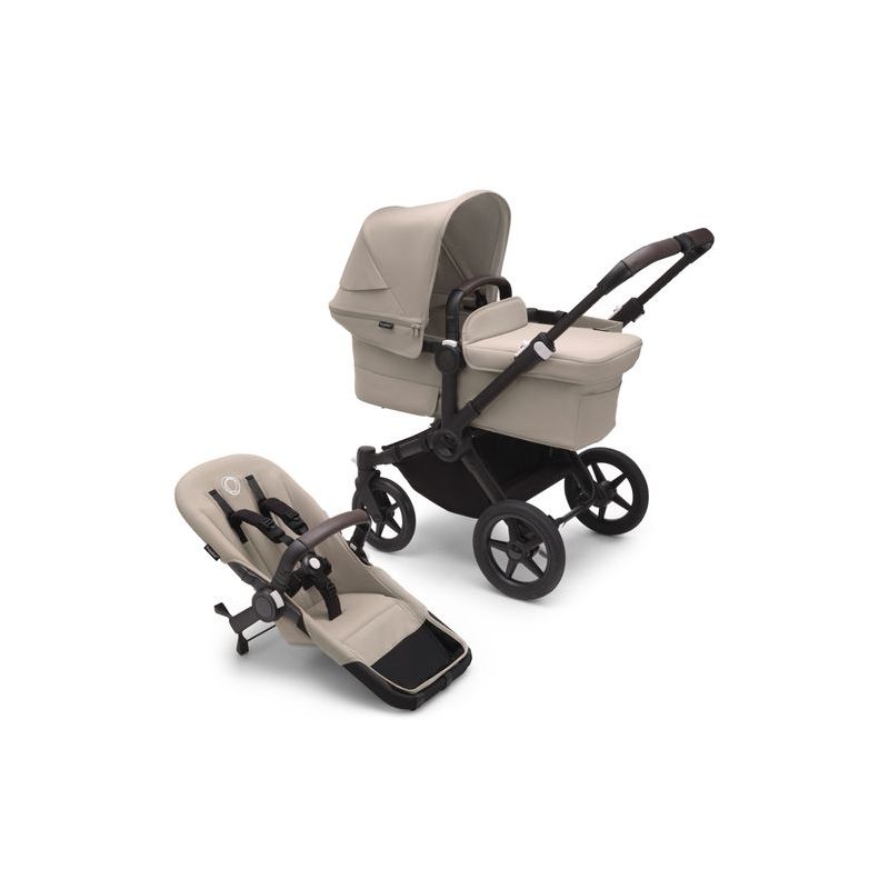 Bugaboo Donkey 5 Mono 2in1 vankrikomplekt Black/Desert Taupe/Desert Taupe