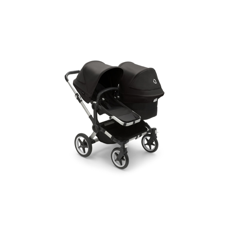 Bugaboo Donkey 5 Duo 2in1 vankrikomplekt Graphite/Midnight Black