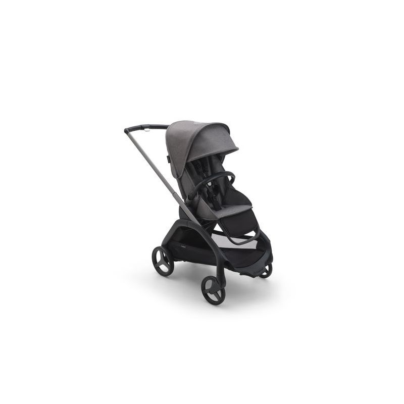 Bugaboo Dragonfly jalutuskäru Graphite/Grey melange/Grey melange