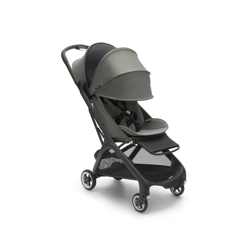 Bugaboo Butterfly kergkäru Black/Forest Green + turvakaar