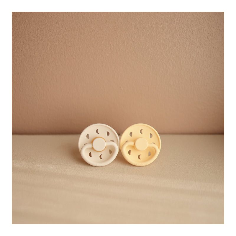 FRIGG Moon Phase silikoonlutt 2-pakk 0-6 kuud