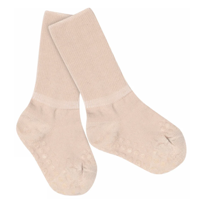 GoBabyGo Merino Wool libisemiskindlad meriinovillased sokid Rose Dust