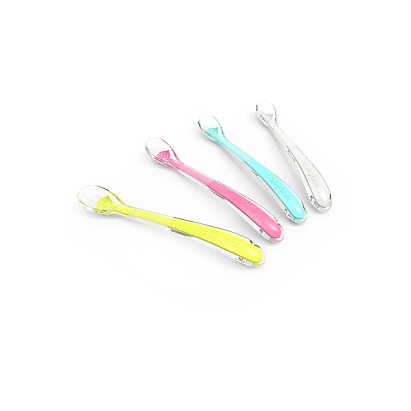 BabyOno silikoonist lusikas ergonoomiline