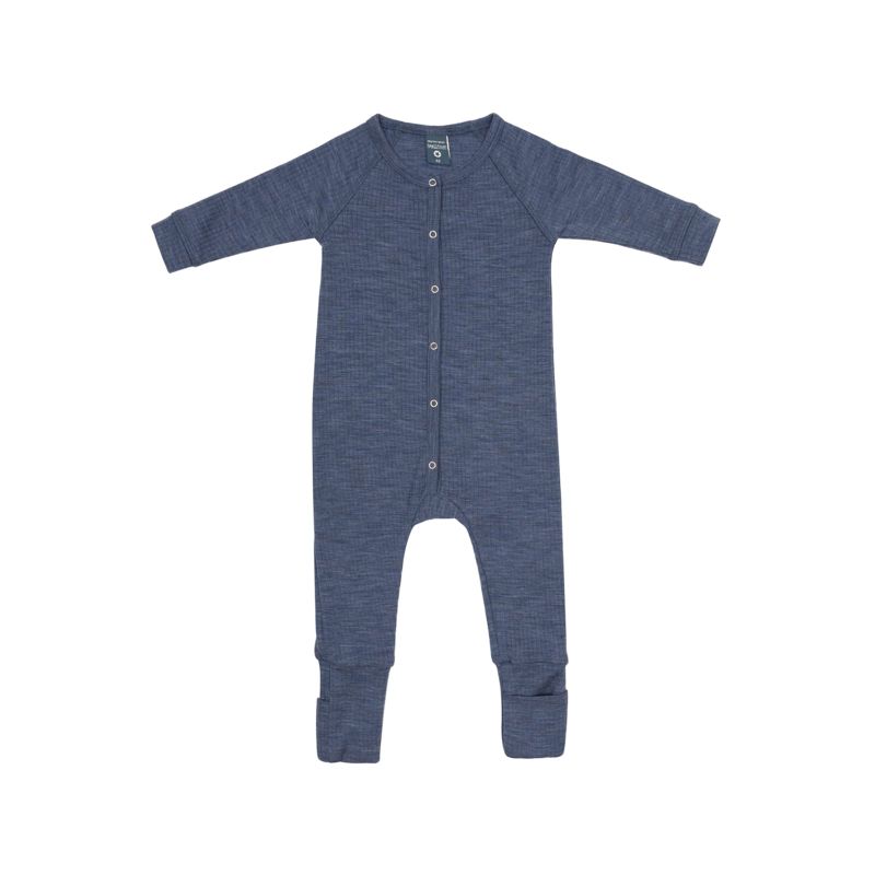 SmallStuff meriinovillane öökombe pikkade varrukatega Denim Melange