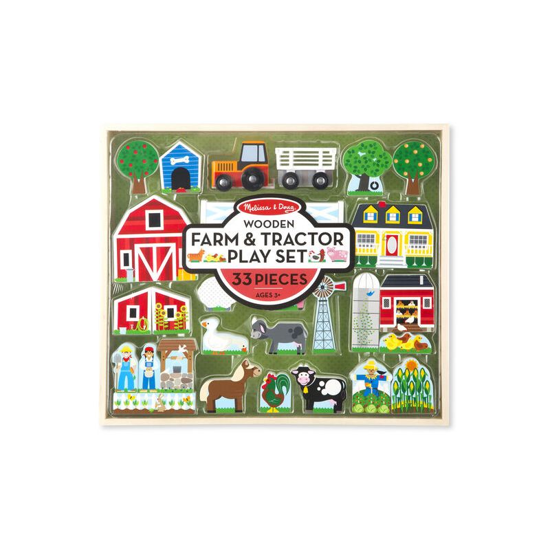 Melissa & Doug puidust talukomplekt