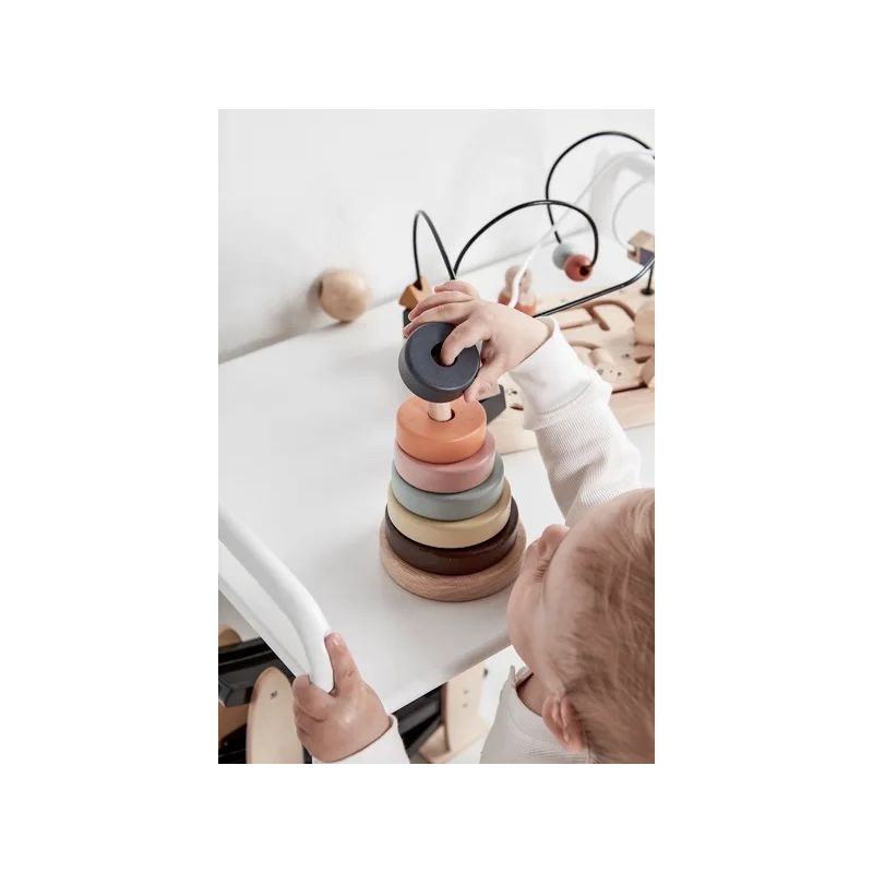 Kids Concept puidust ladumisrõngad NEO