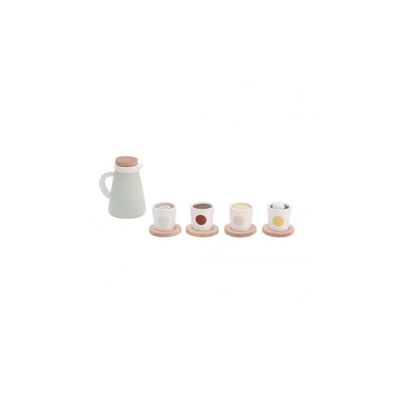 Kids Concept puidust kohviserviis