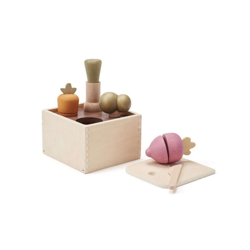 Kids Concept puidust juurviljade kast Bistro