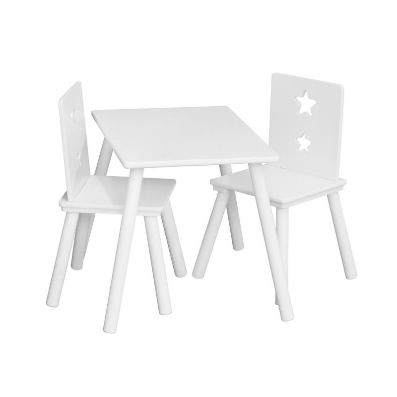 Kids Concept puidust laud Star valge