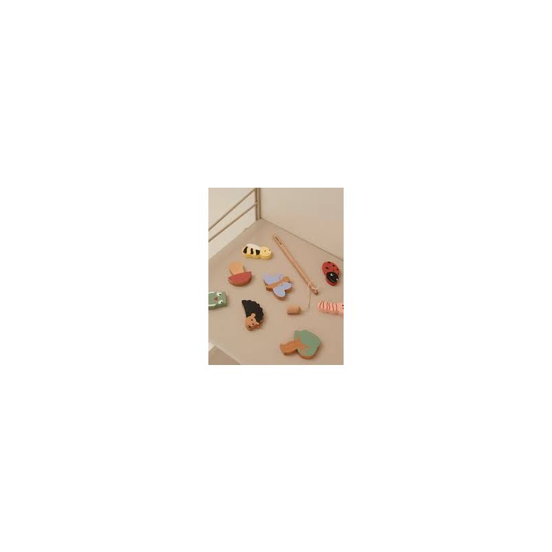 Kids Concept puidust kalapüügimäng Edvin