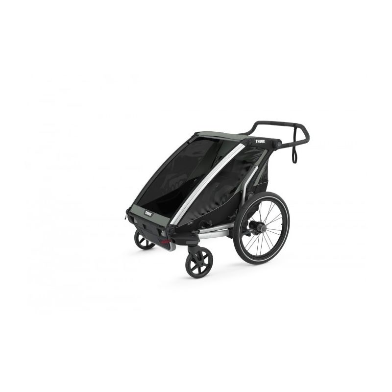 Thule lastekäru Chariot Lite 2 Agave-Black