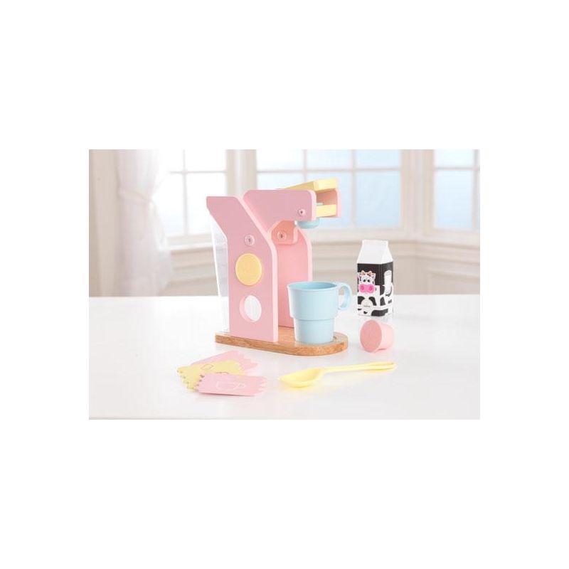 KidKraft kapselkohvimasin puidust-Pastel