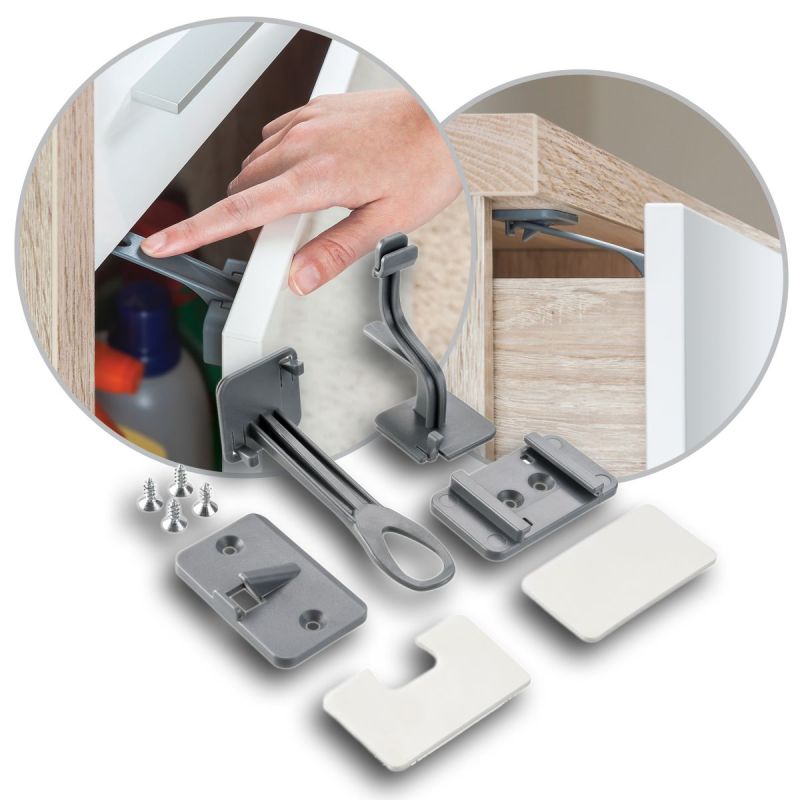 Reer DesignLine kapilukk/ sahtlilukk 2tk