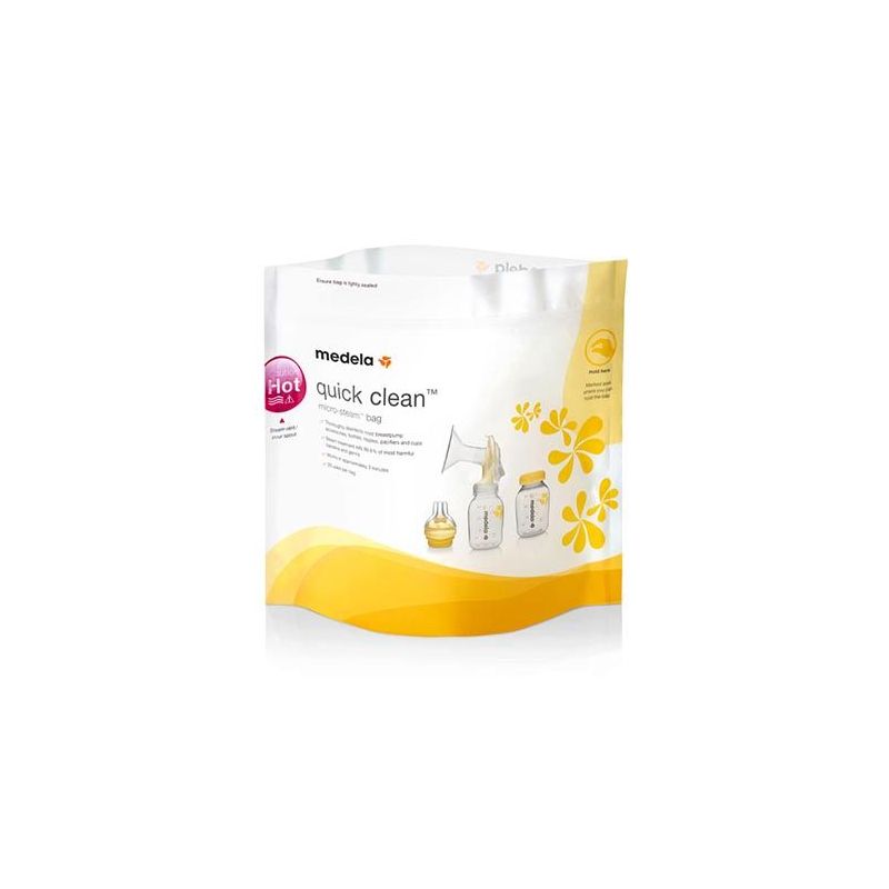 Medela steriliseerimise kott mikrolaineahjus kasutamiseks Quick Clean