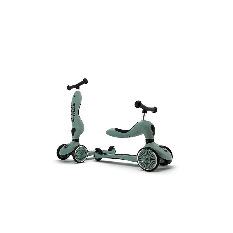 Scoot and Ride ratas Highwaykick 1 FOREST