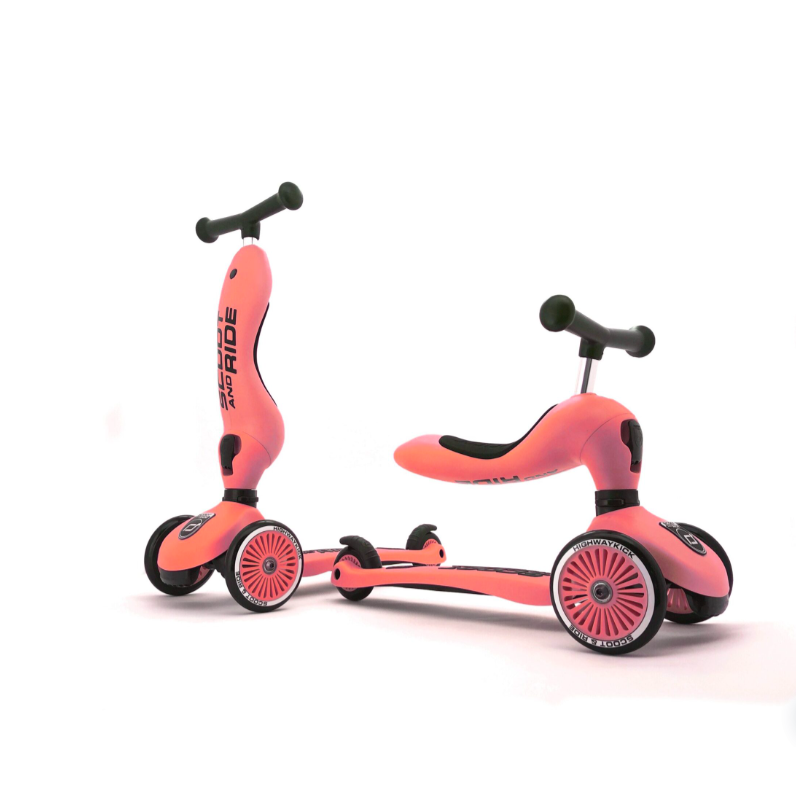 Scoot and Ride ratas Highwaykick 1 PEACH