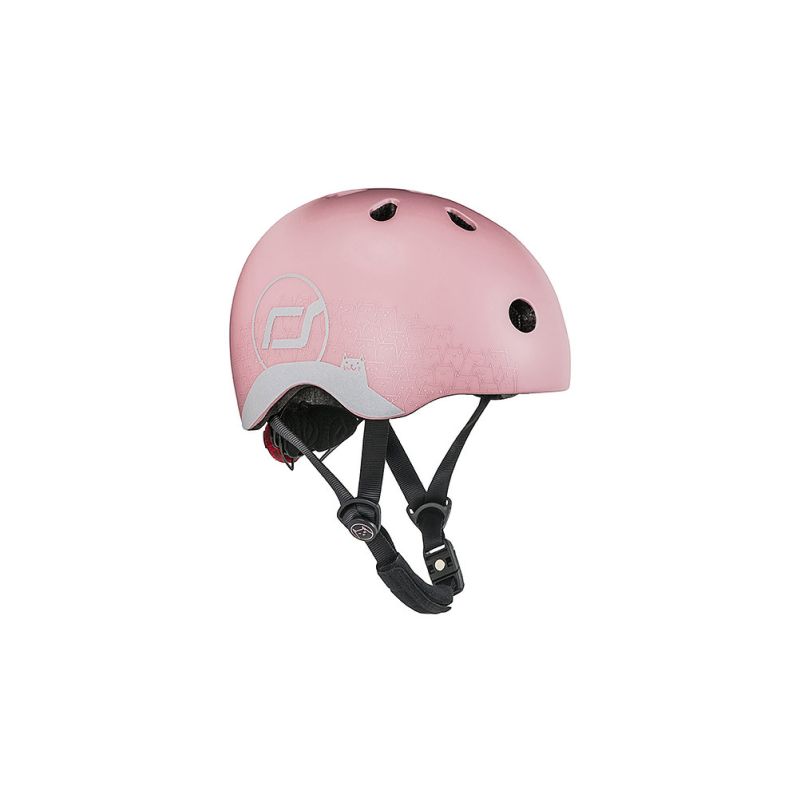 Scoot and Ride väikelaste jalgrattakiiver lisahelkuriga Rose 45-51 cm XXS-S