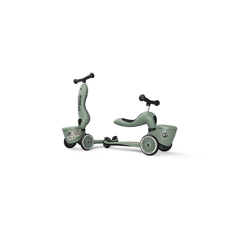Scoot and Ride ratas Highwaykick 1 Lifestyle GREEN LINES