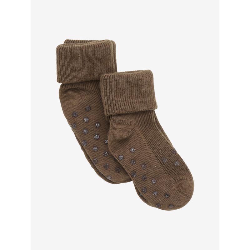 Minymo stopperitega beebi sokid (2-pakk), Coffee Liquer- suurusevalik