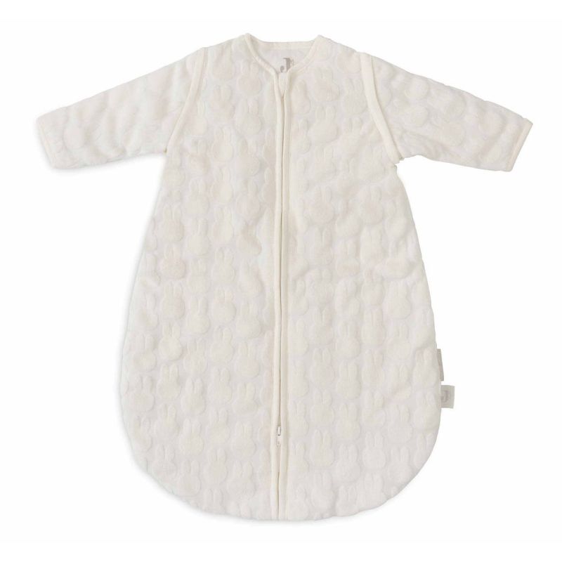 Jollein beebi magamiskott eemaldatavate varrukatega Miffy Jacquard Ivory