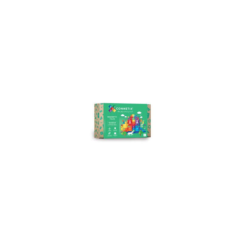 Connetix magnetilised klotsid 102pc Rainbow Creative Pack