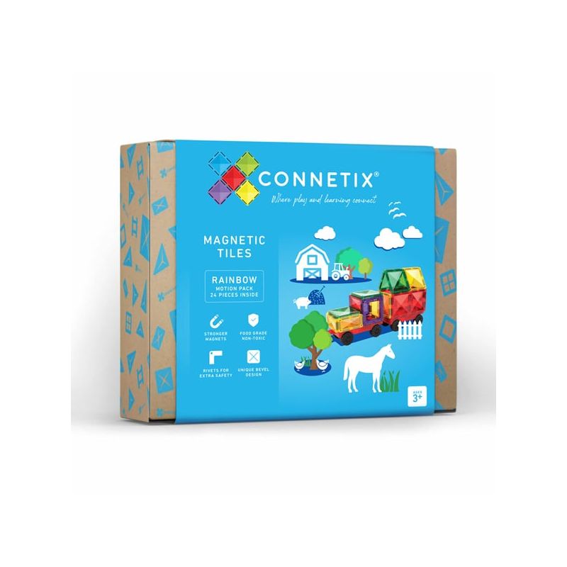 Connetix magnetilised klotsid 24tk Motion Pack