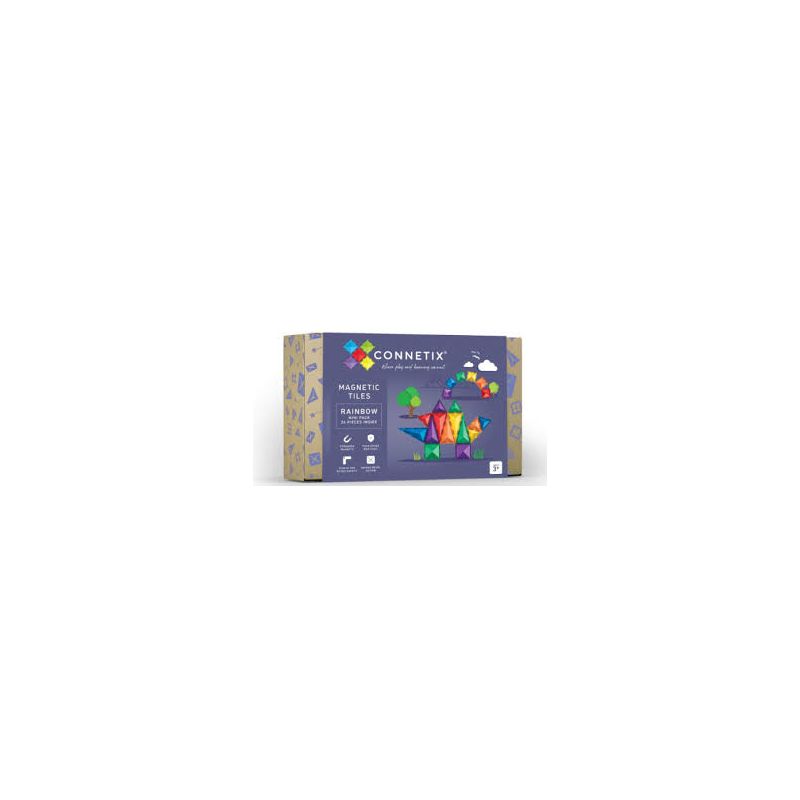 Connetix magnetilised klotsid 24 tk Rainbow Mini Pack
