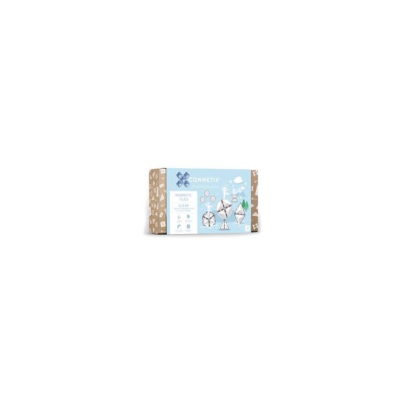 Connetix magnetilised klotsid Clear Shape Expansion Pack 24 pc