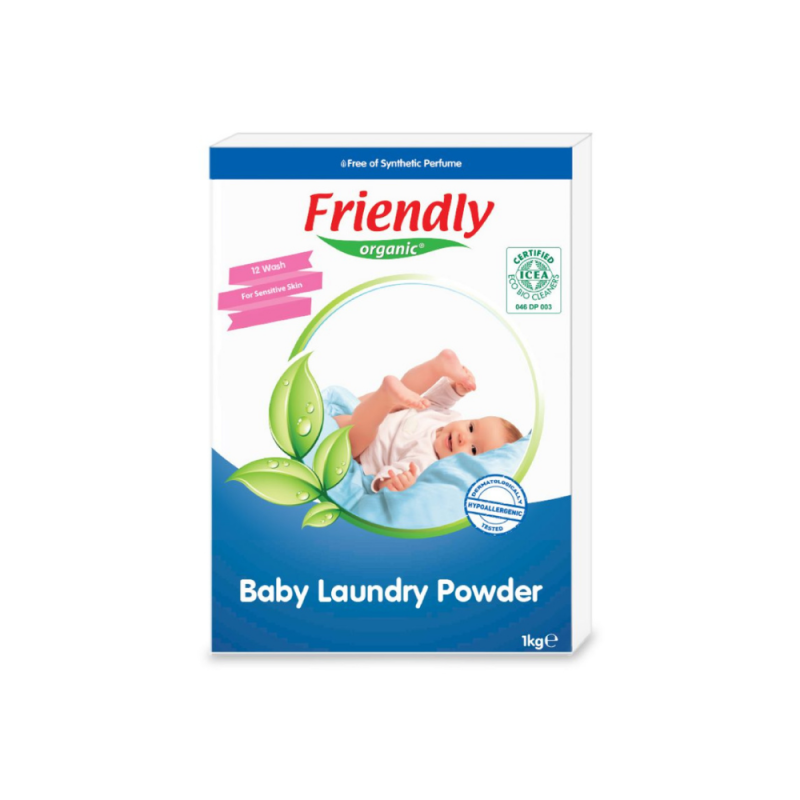 Friendly Organic pesupulber tundlikule nahale