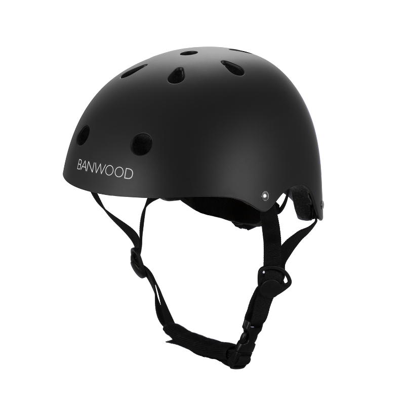 Banwood laste kiiver 48-52cm/XS - matt must