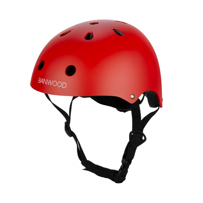 Banwood laste kiiver 50-54cm/S - matt punane