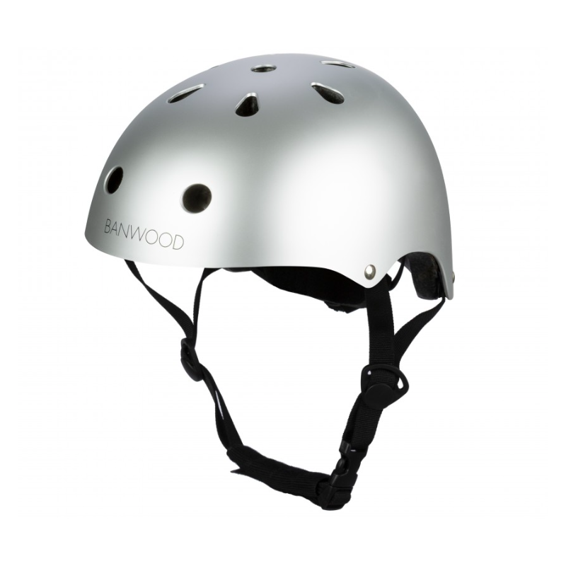 Banwood laste kiiver 50-54cm/S - matt kroom