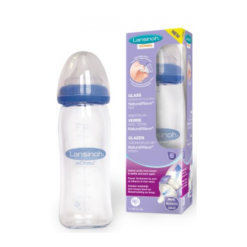 Lansinoh lutipudel klaasist 240ml