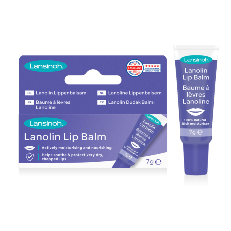Lansinoh HPA® Huulepalsam (100% looduslik lanoliin 7g)