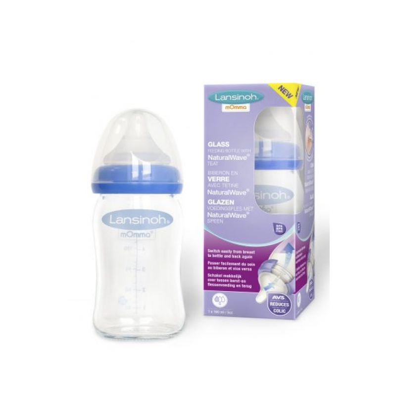 Lansinoh lutipudel klaasist 160ml