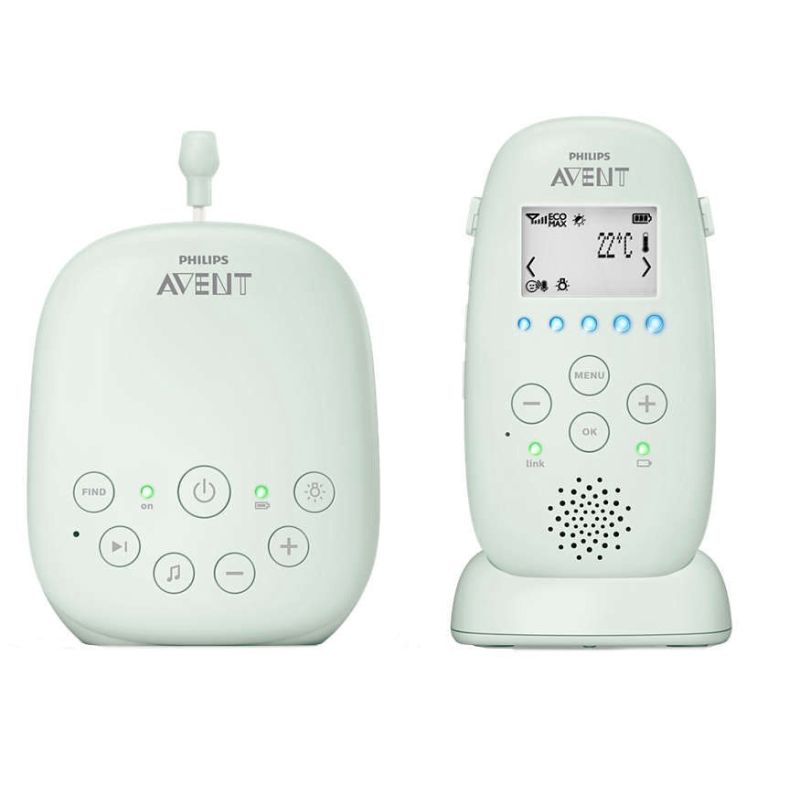 Philips Avent beebimonitor Dect. (heli ja temperatuur)