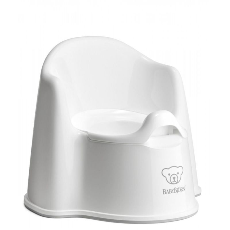 BabyBjörn pissipott seljatoega Potty Chair valge