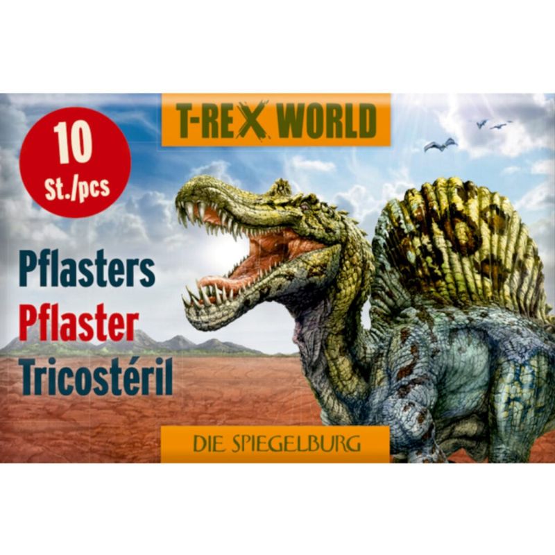 T-Rex World Plaastrid 10 tk