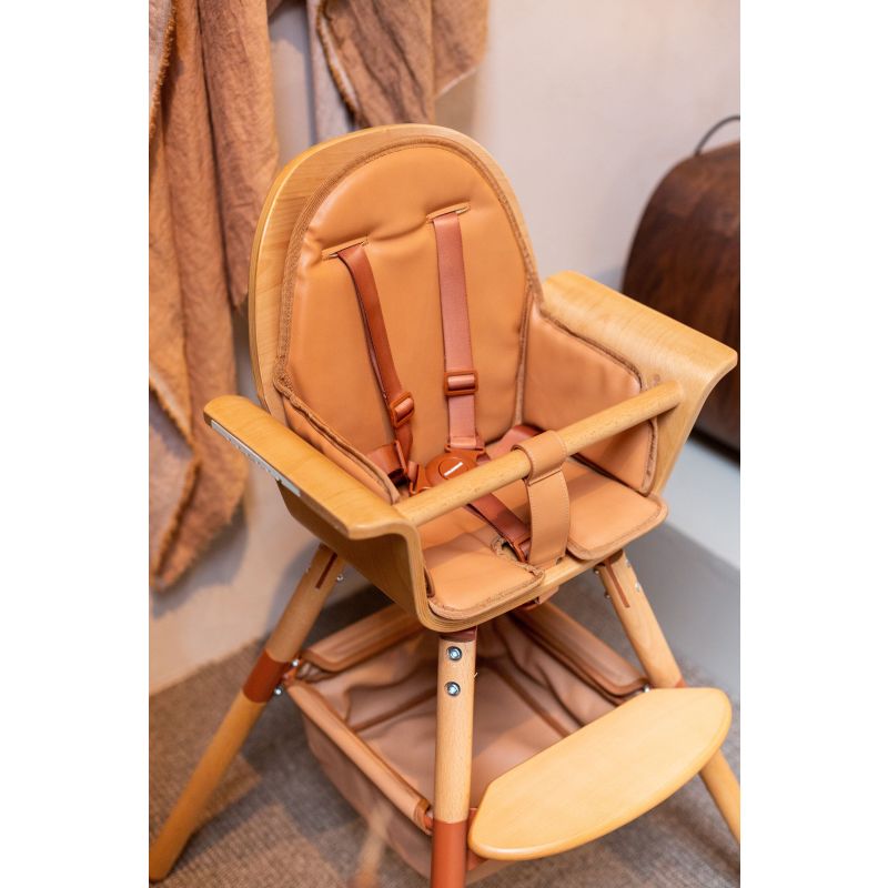 Childhome Evolu söögitooli pehmendus Leather Nude