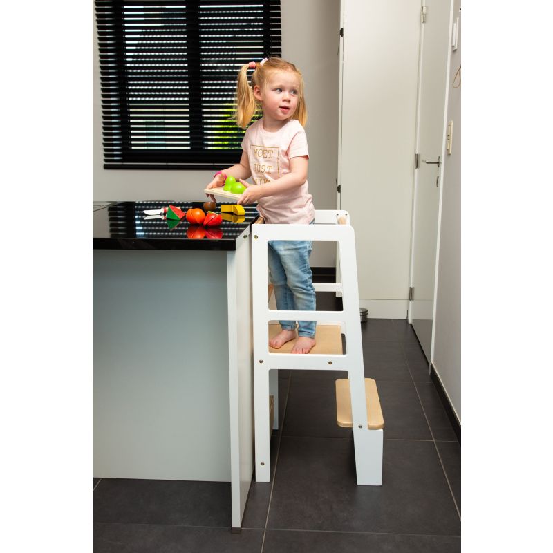 Childhome torntool white natural