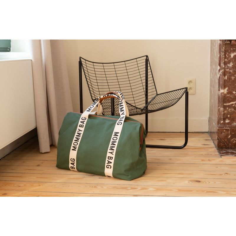 Childhome Mommy Bag beebitarvete kott Green